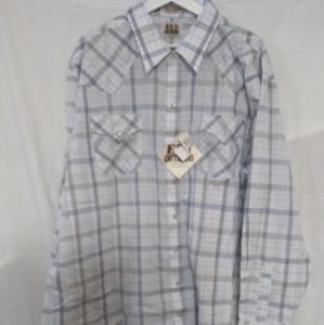 ElY Cattlemen Long Sleeve Western Shirt 3XLT NWT